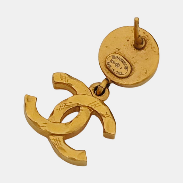 Metal Gold Stud Earrings