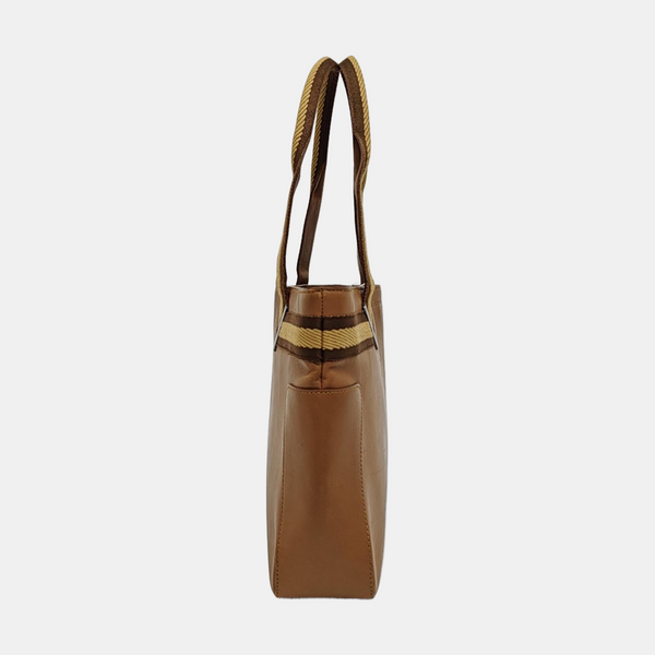 Calfskin Tote Bag Brown