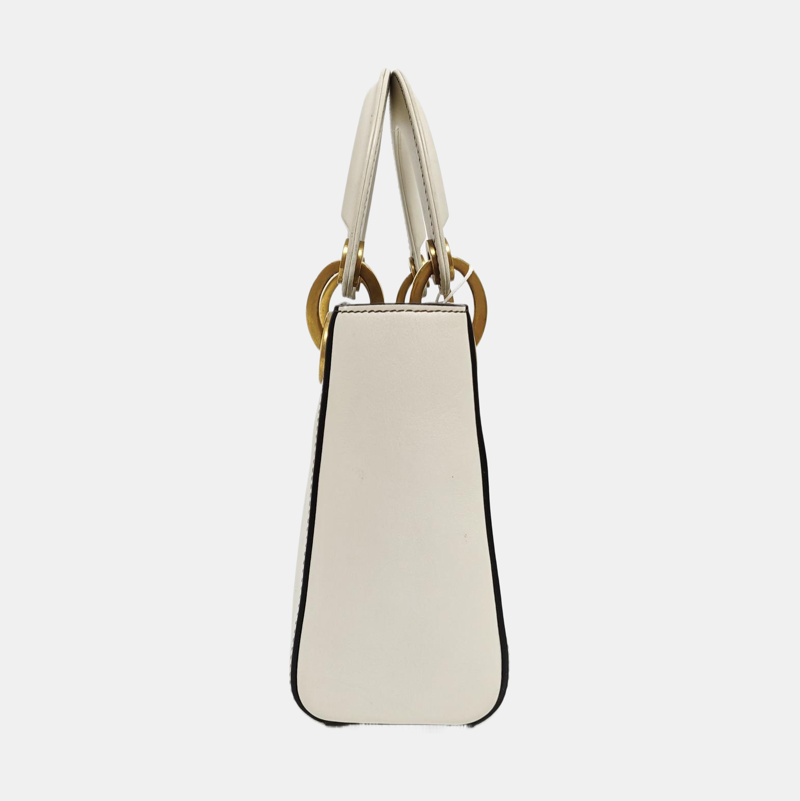 Lady Dior Small Lambskin White