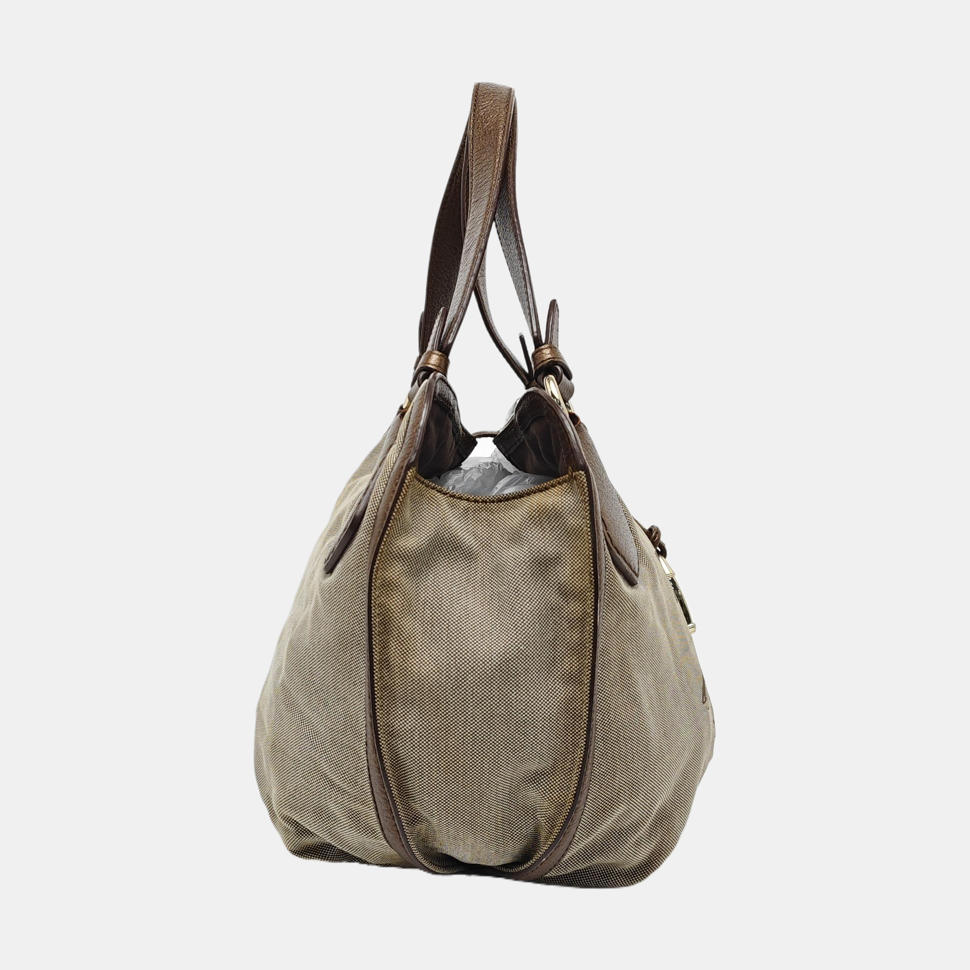 Fabric Tote Bag Beige