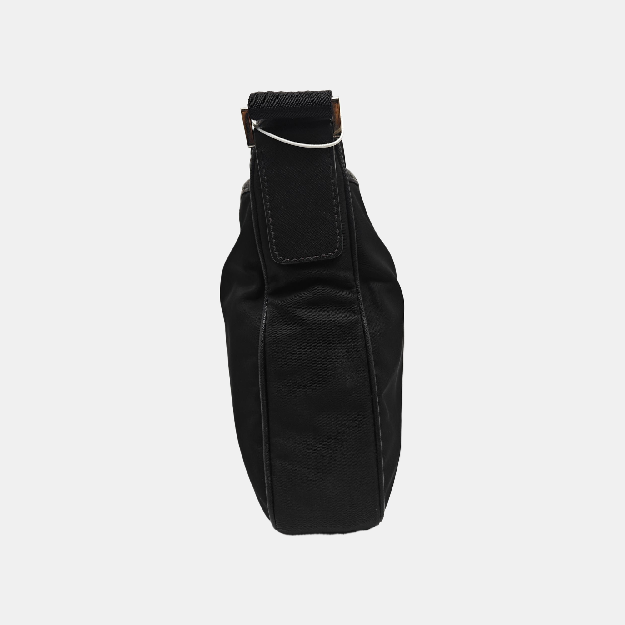 Nylon Crossbody Bag Nylon Black