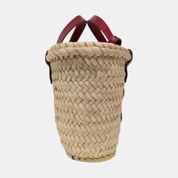 Straw Tote Bag Beige