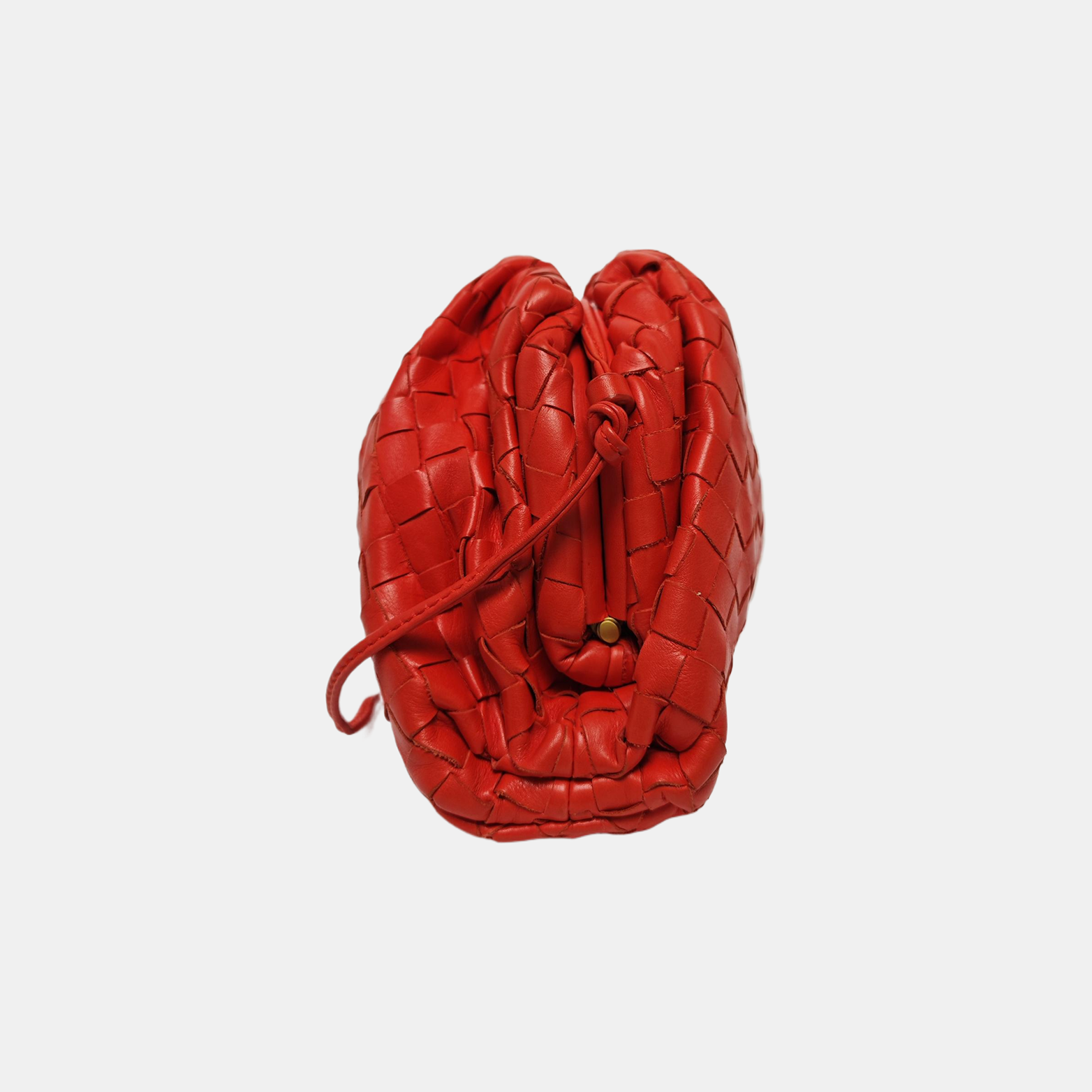 The Pouch Mini Lambskin Orange