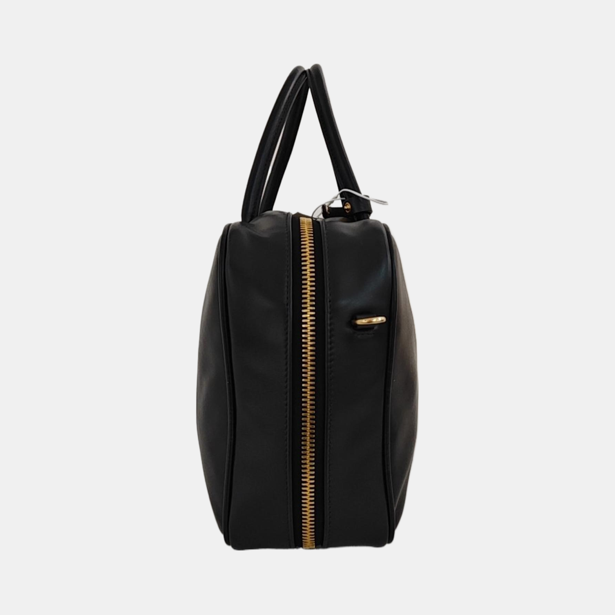 Beau Large Calfskin Black