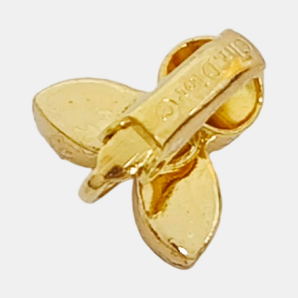 Metal Gold Clip On Earrings