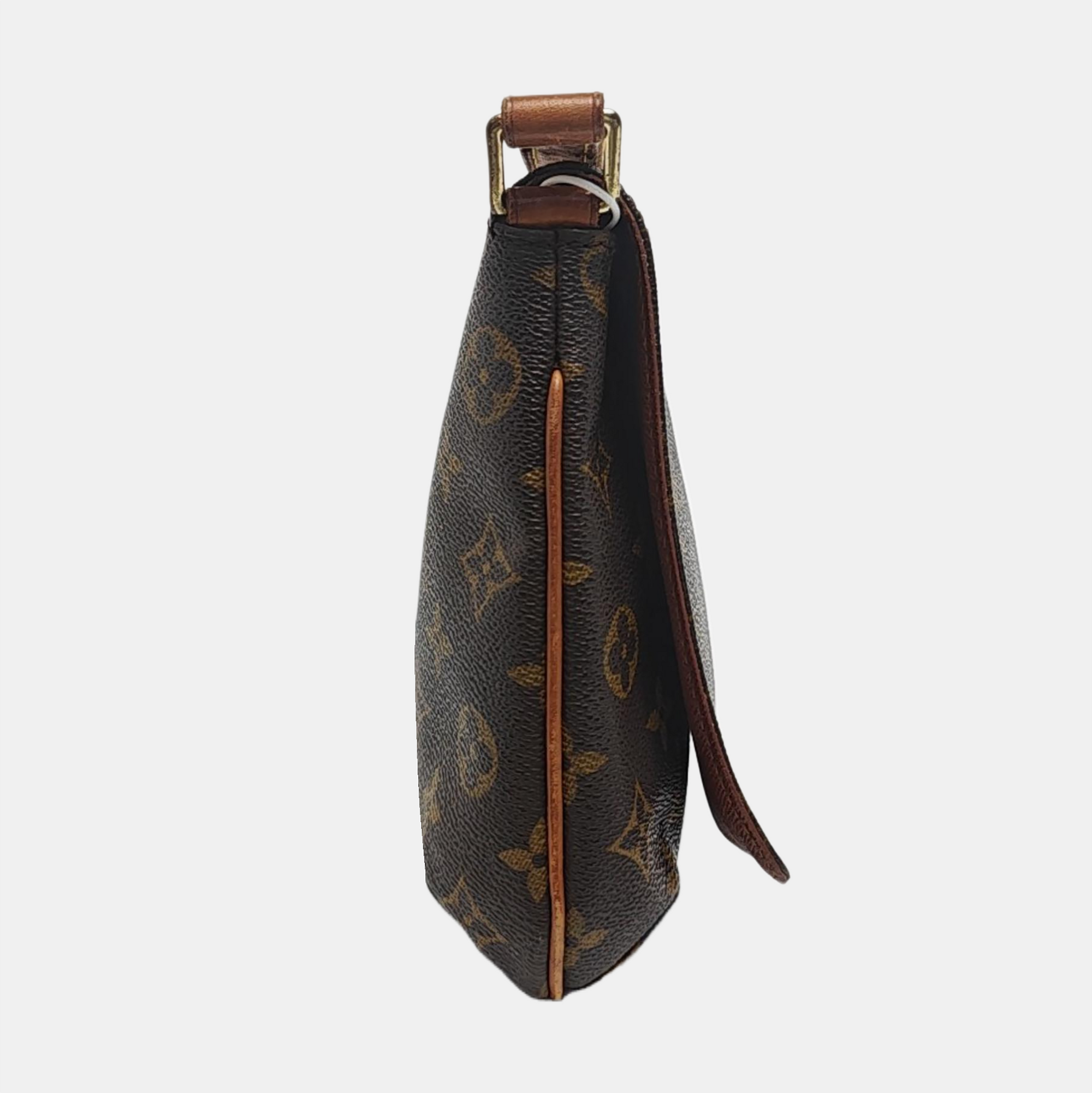 MUSETTE TANGO Monogram Coated Canvas Brown