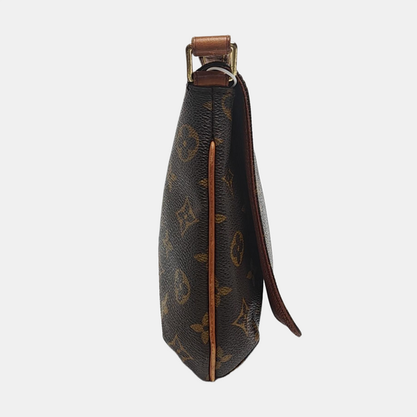 MUSETTE TANGO Monogram Coated Canvas Brown