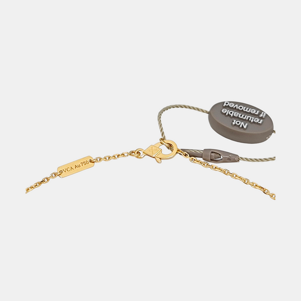Vintage Alhambra 18k Gold Necklace