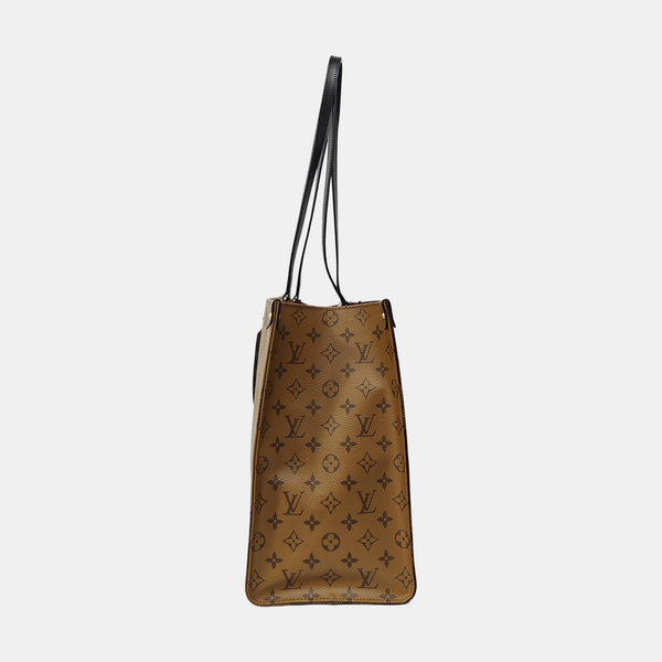 ONTHEGO GM Monogram Coated Canvas Brown