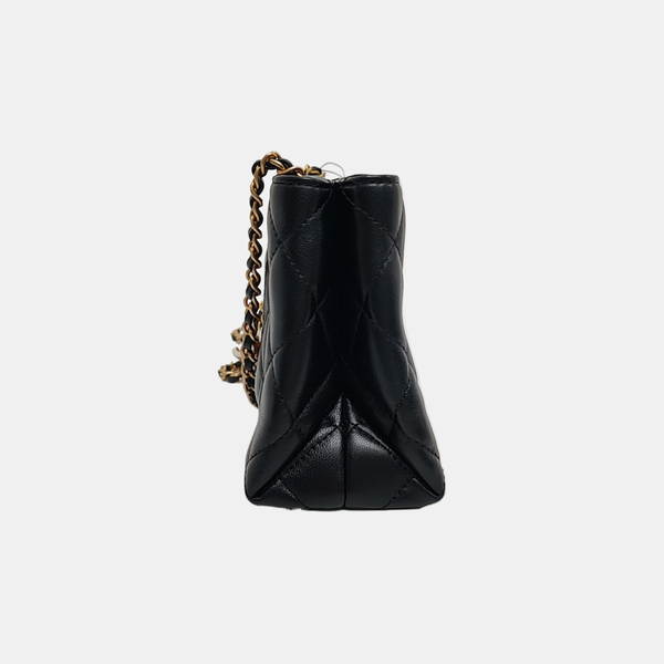 Quilted Lambskin Black