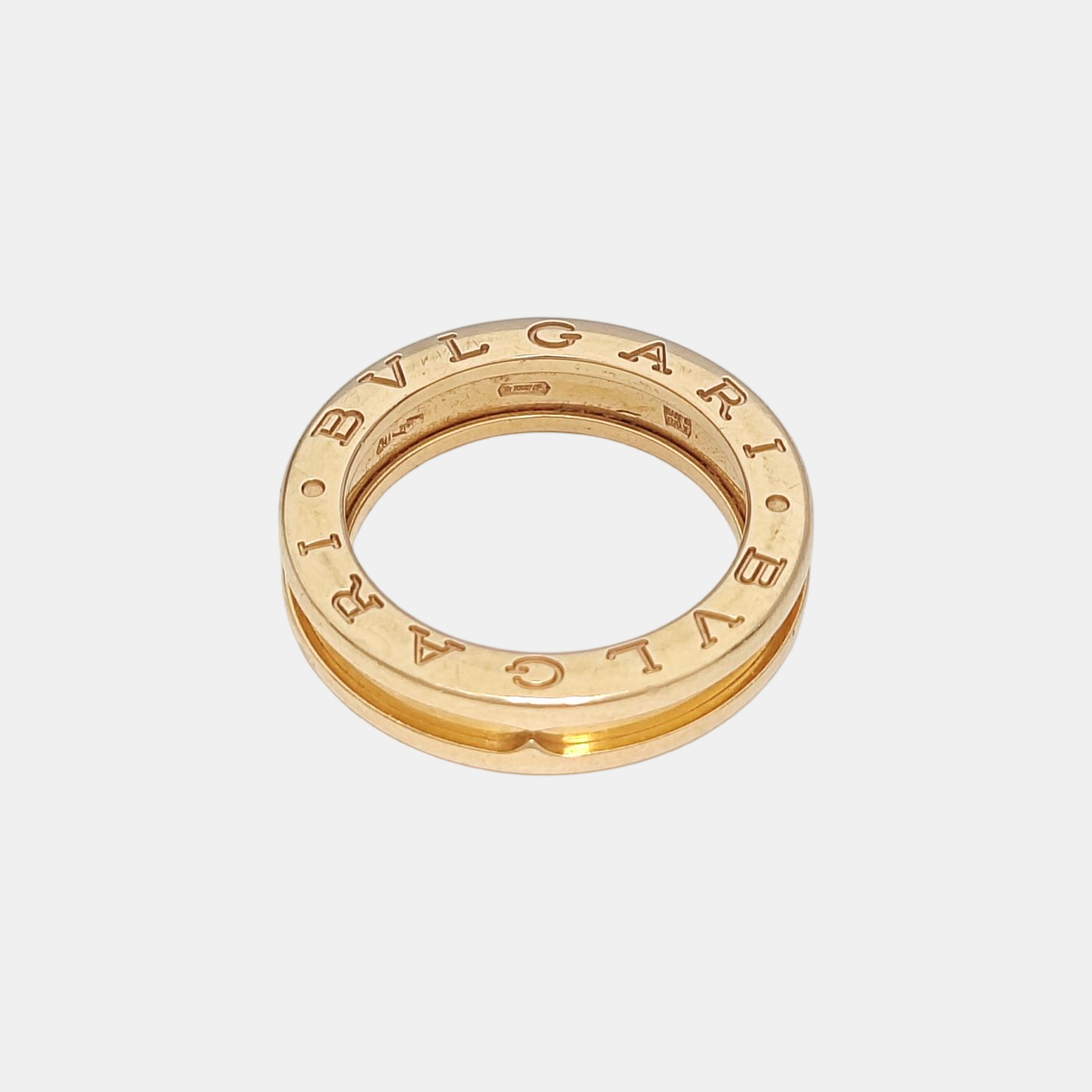 B.ZERO1 18k Rose Gold Ring EU 51
