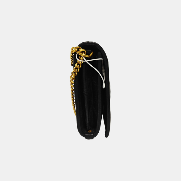 BECKY Quilted Calfskin Black