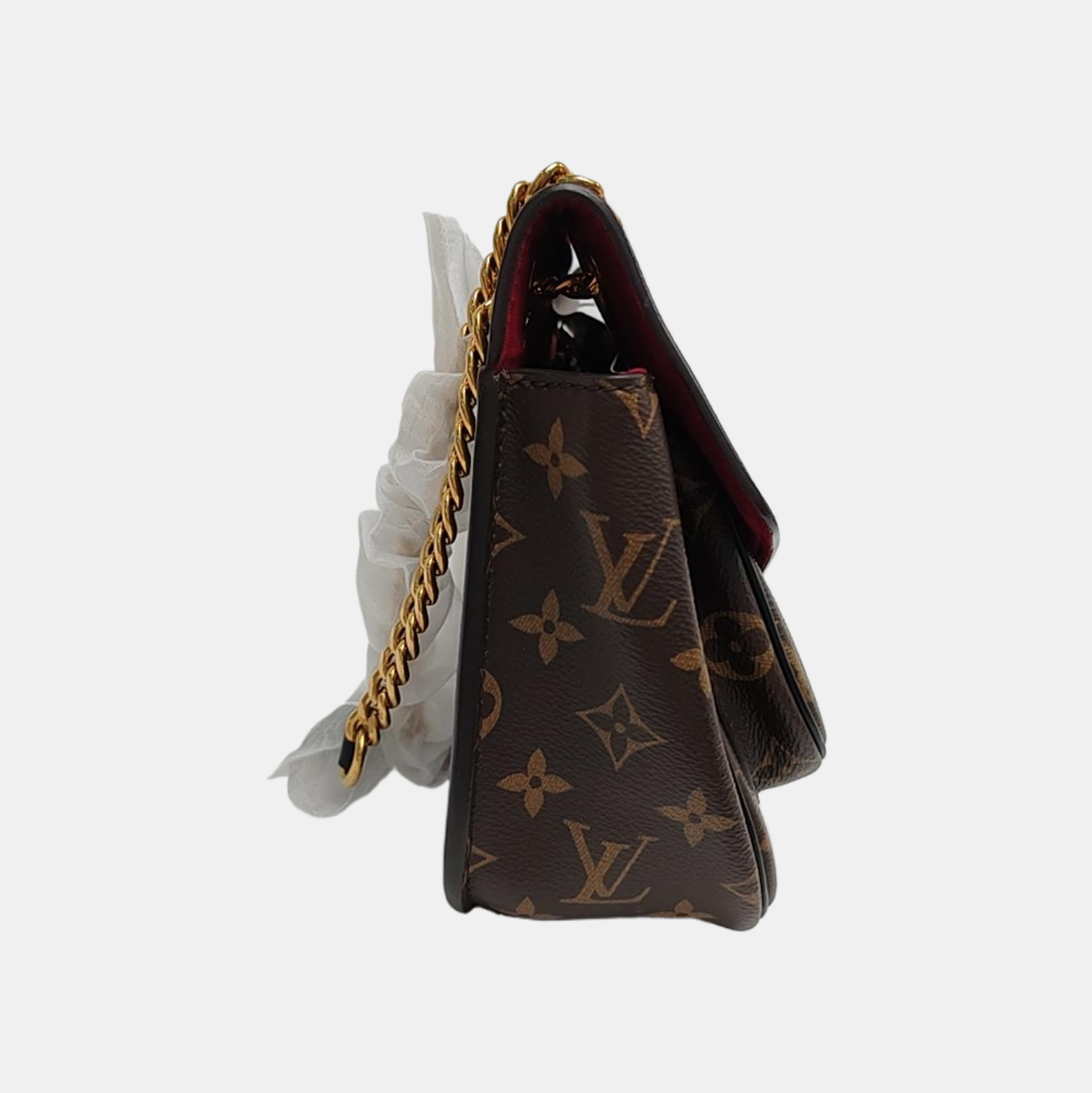PASSY Monogram Coated Canvas Brown