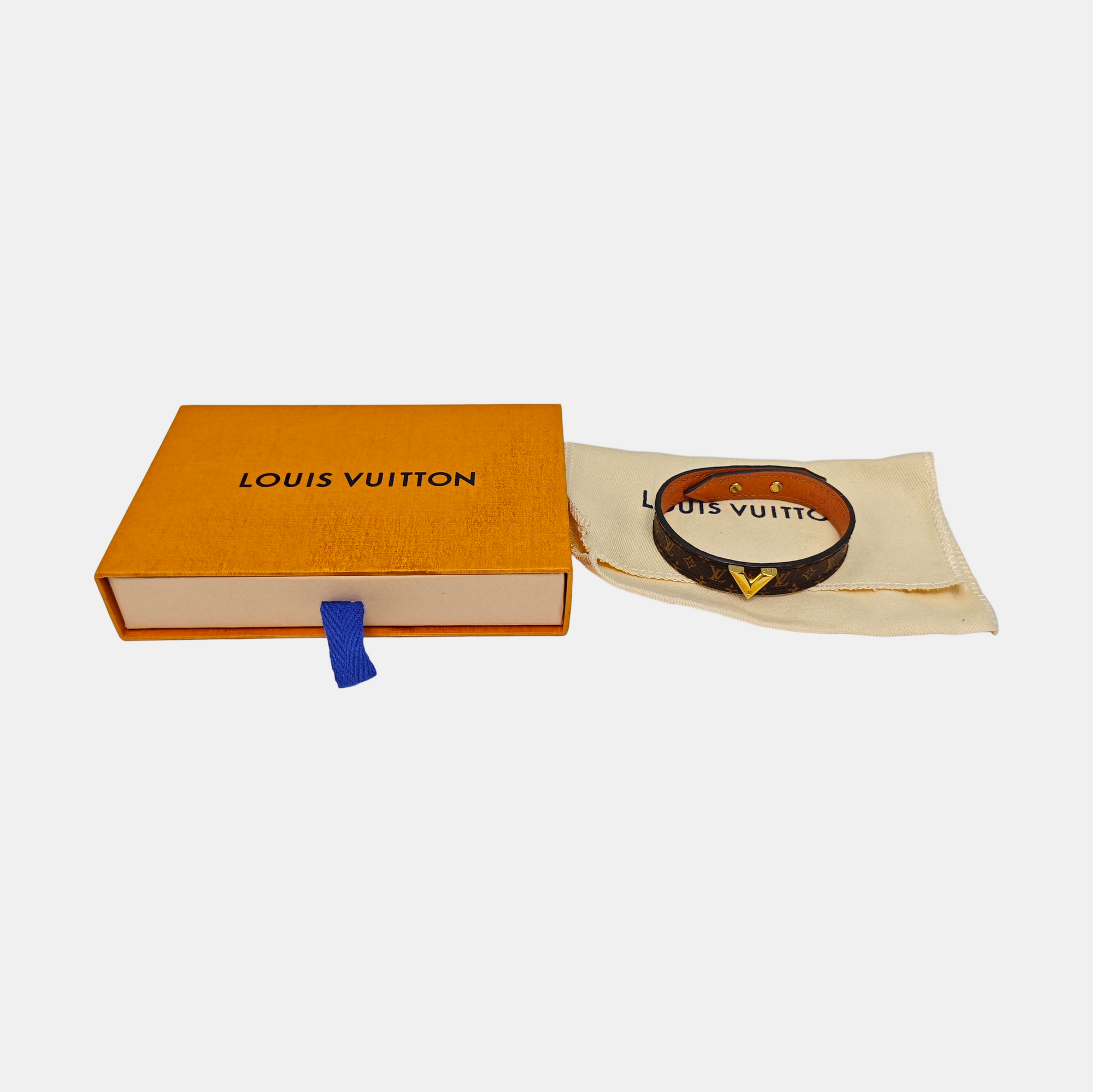 ESSENTIAL V Metal Brown Bangle