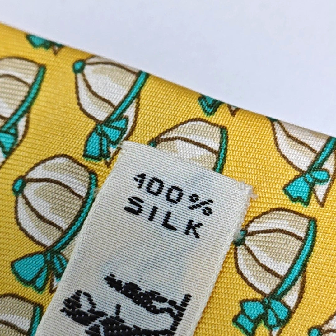 Mulberry Silk Tie Yellow