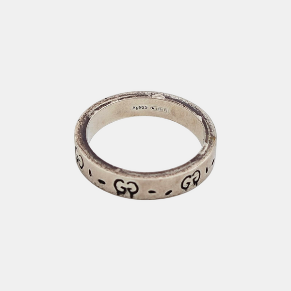 Ghost 925 Sterling Silver Ring EU 55