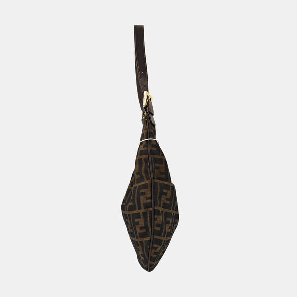 Canvas Shoulder Bag Brown