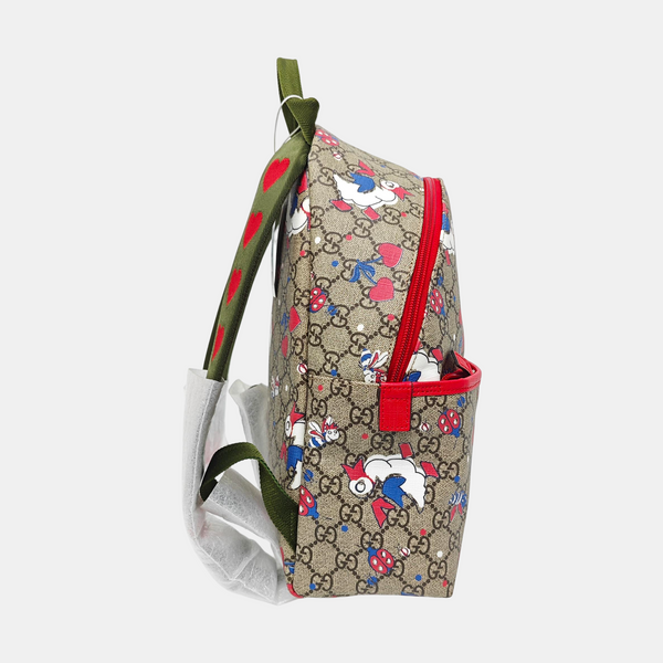 Signature Monogram Coated Canvas Beige