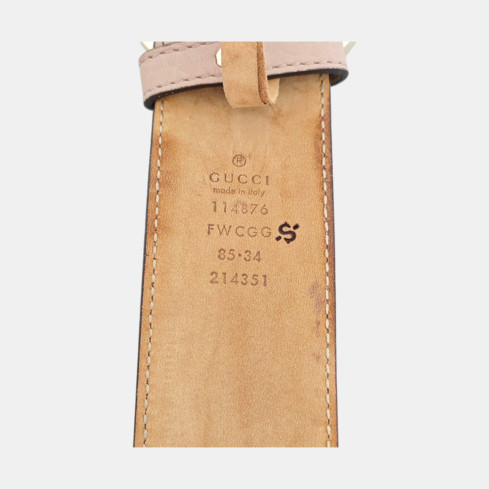 Fabric Belt Beige