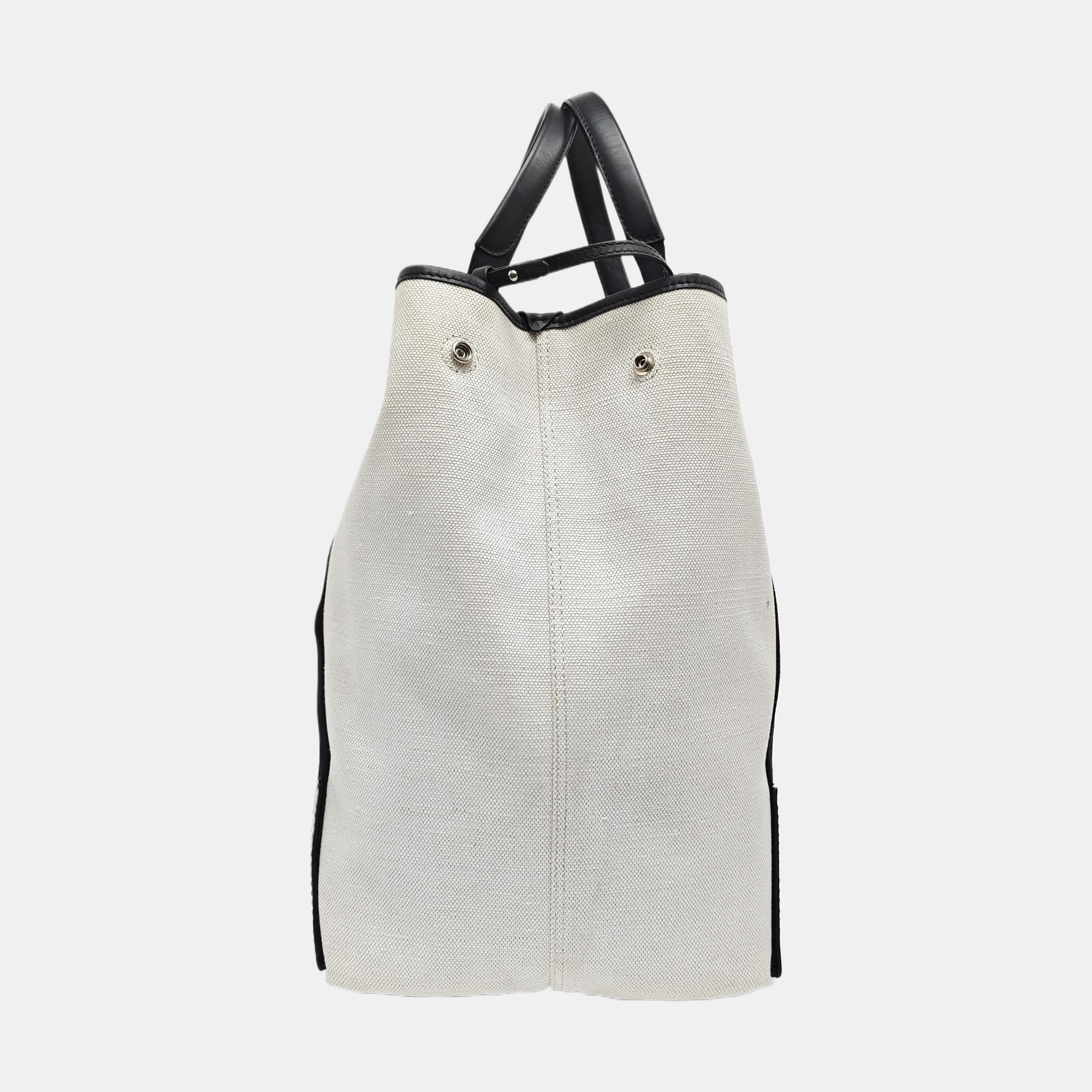 Navy Canvas White