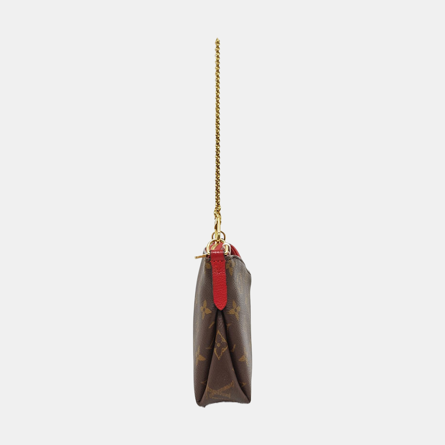 PALLAS Monogram Coated Canvas Brown