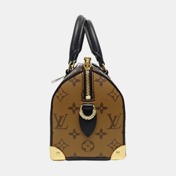 SPEEDY TRUNK 20 Monogram Coated Canvas Brown