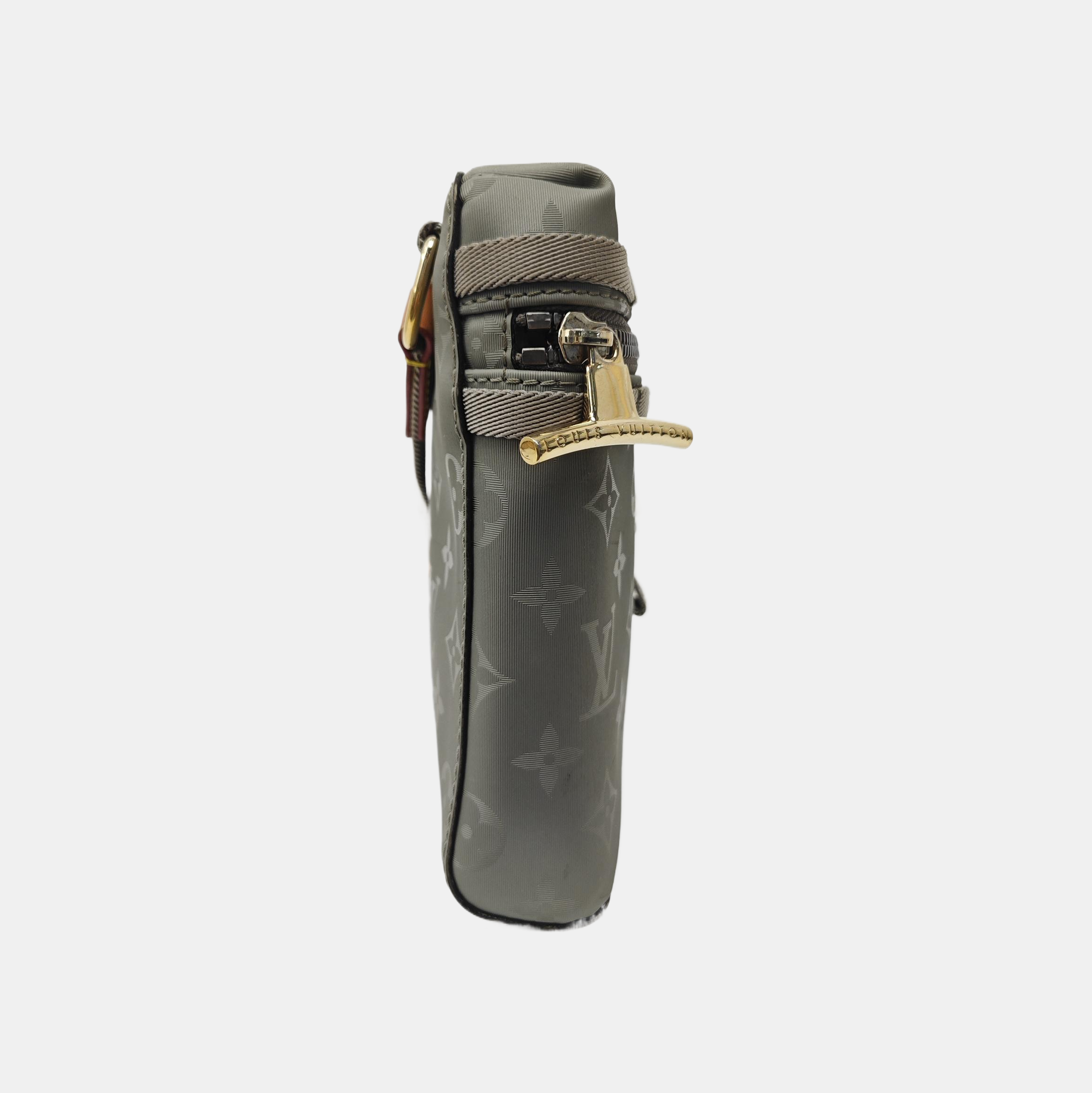 Monogram Coated Canvas Shoulder Bag Green
