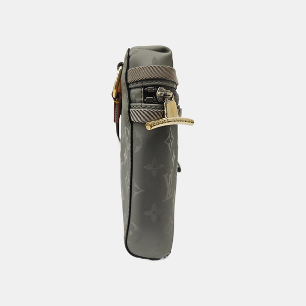 Monogram Coated Canvas Shoulder Bag Green