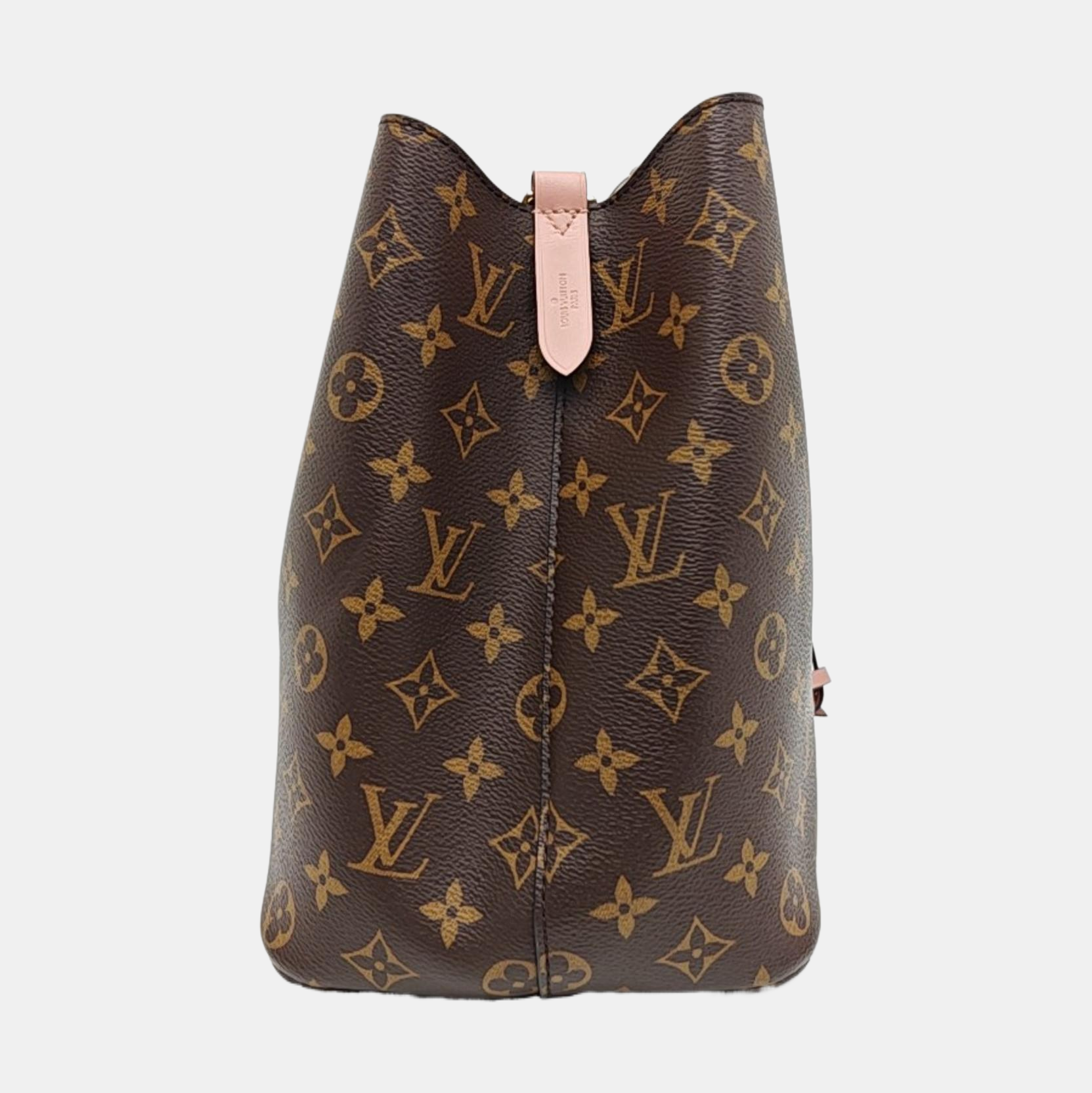 NÉONOÉ MM Monogram Coated Canvas Brown