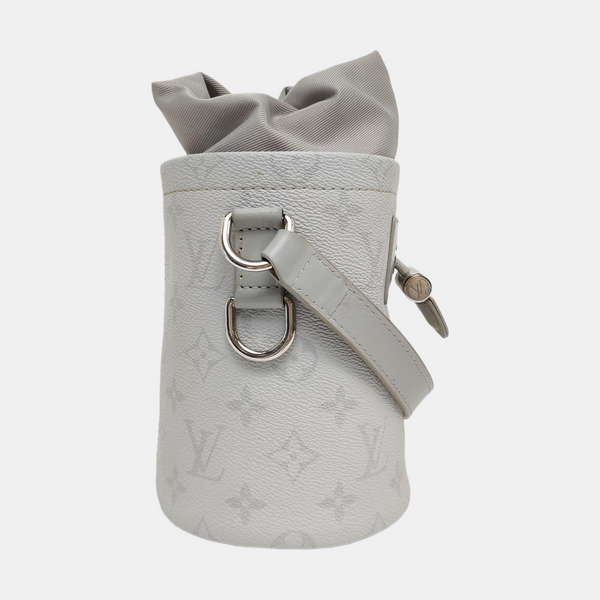 CHALK Monogram Coated Canvas Gray