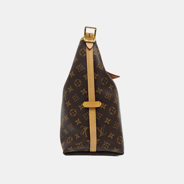 CARRYALL MM Monogram Coated Canvas Brown