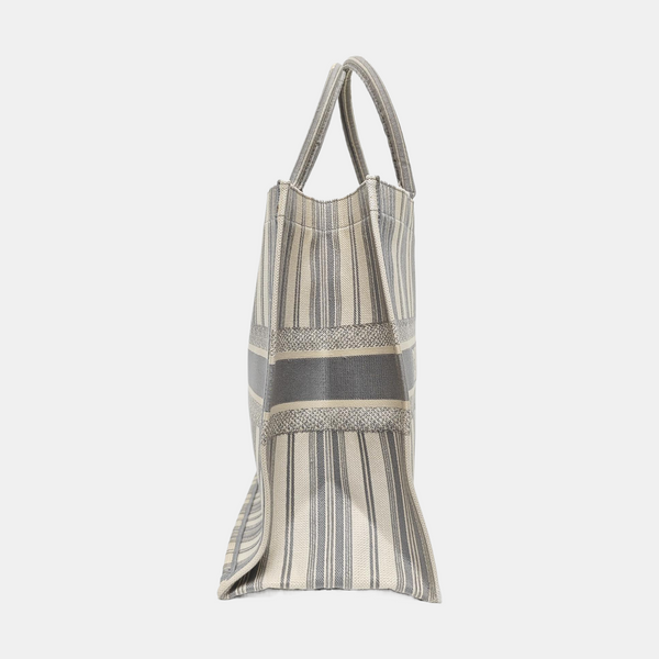 Book Tote Large Canvas Multicolor