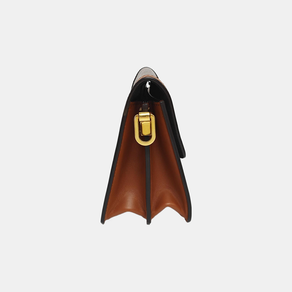 DAUPHINE Mini Monogram Coated Canvas Brown
