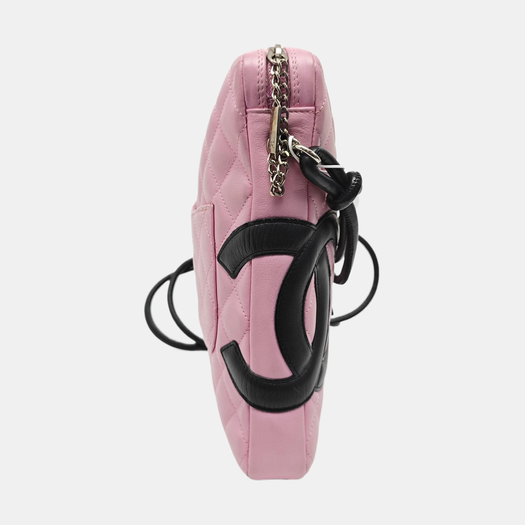 CAMBON Medium Quilted Calfskin Pink