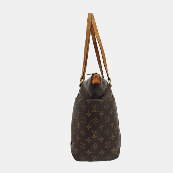 TOTALLY MM Monogram Coated Canvas Brown