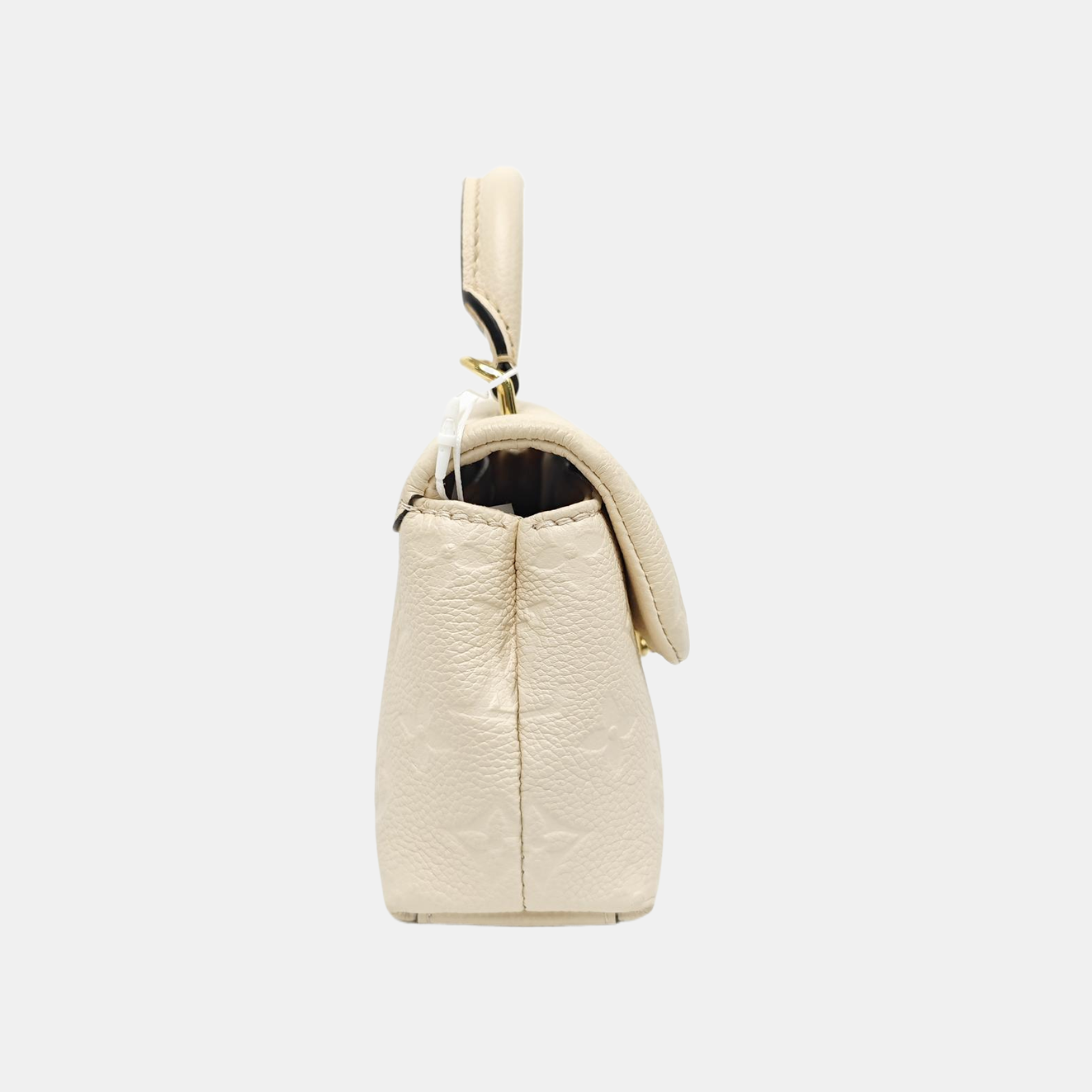 NANO MADELEINE Nano Monogram Calfskin Beige