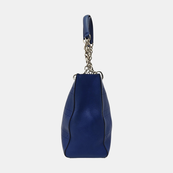 Nwts Ultra Med Cannage Calfskin Blue