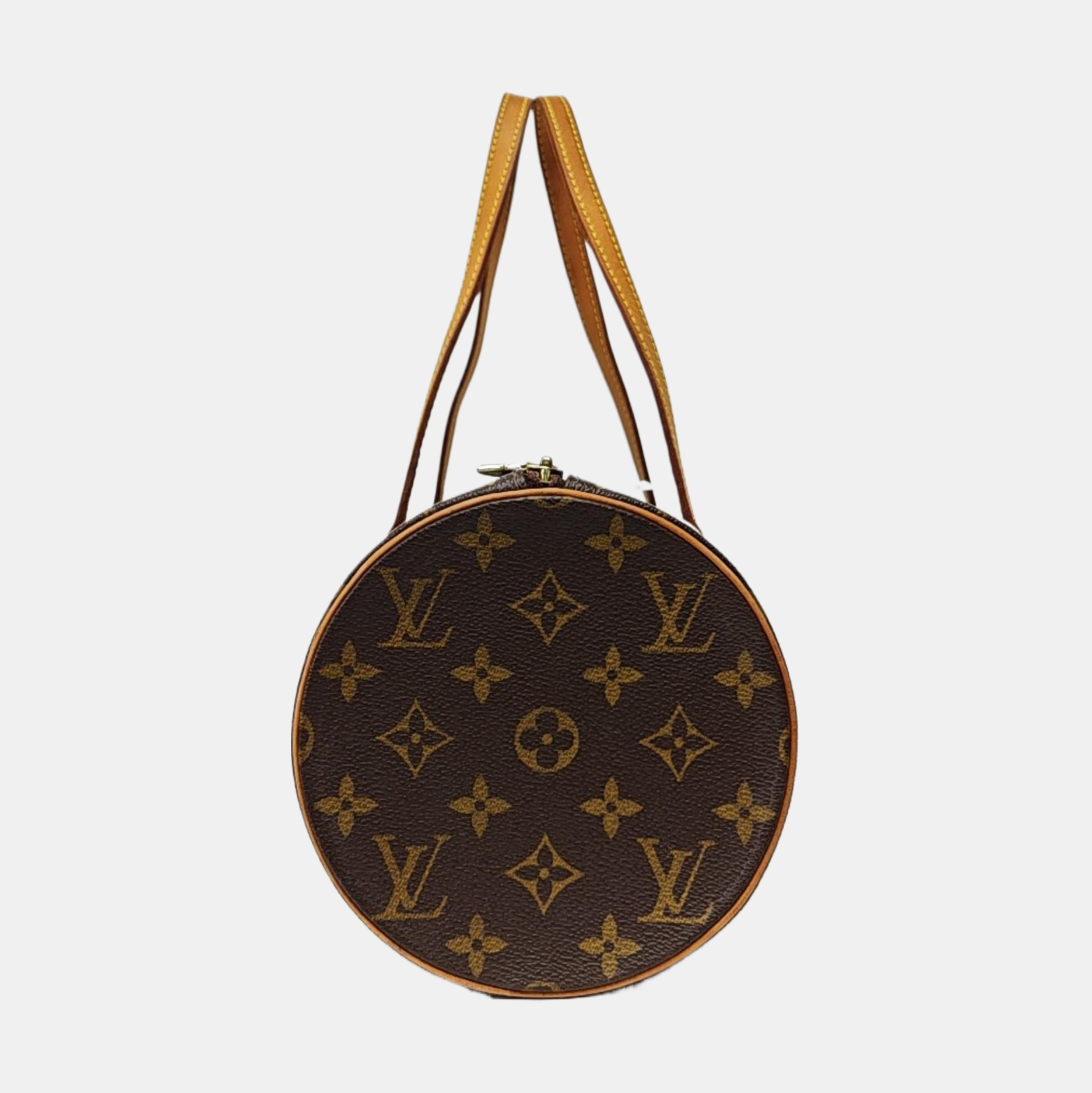 PAPILLON 30 Monogram Coated Canvas Brown