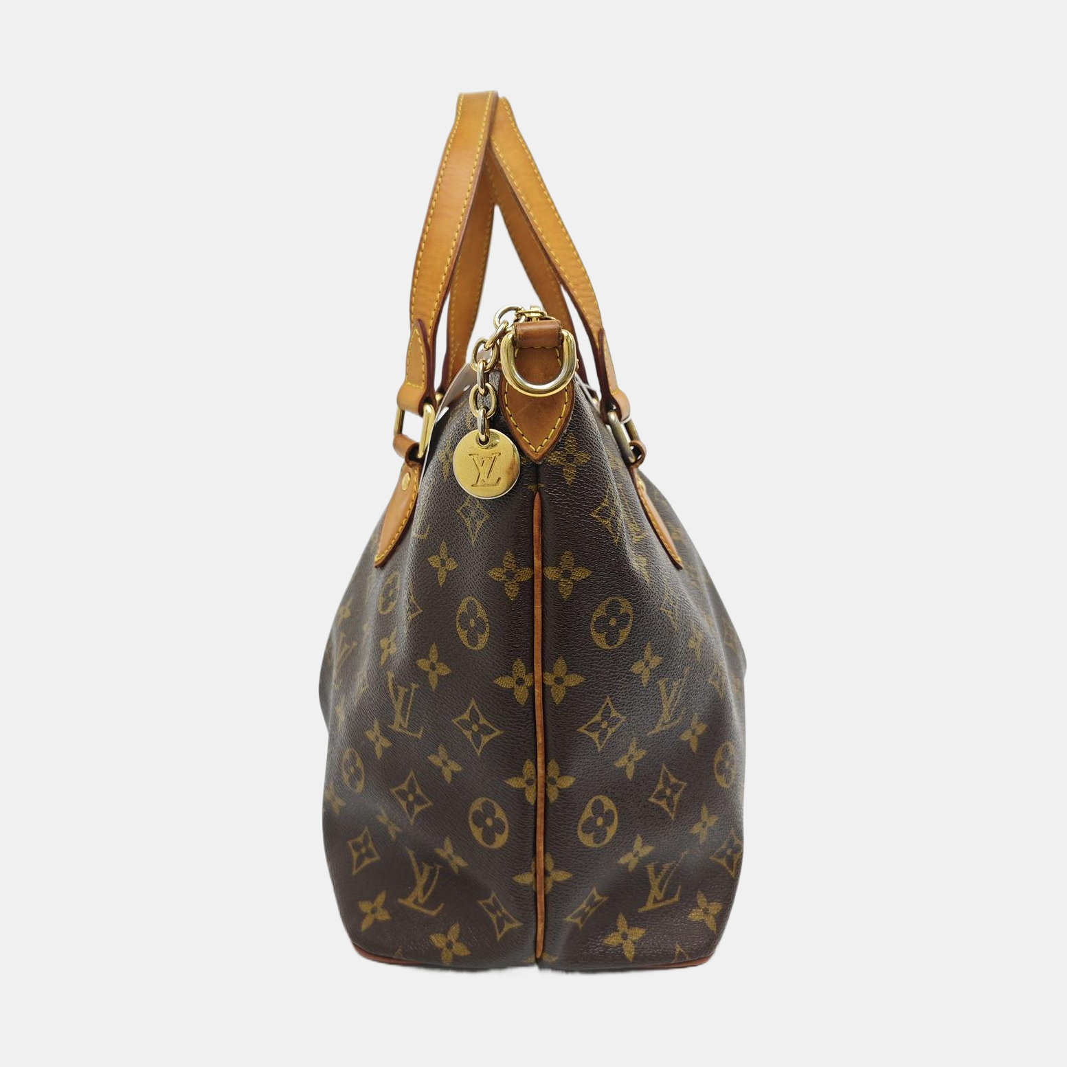 PALERMO PM Monogram Coated Canvas Brown