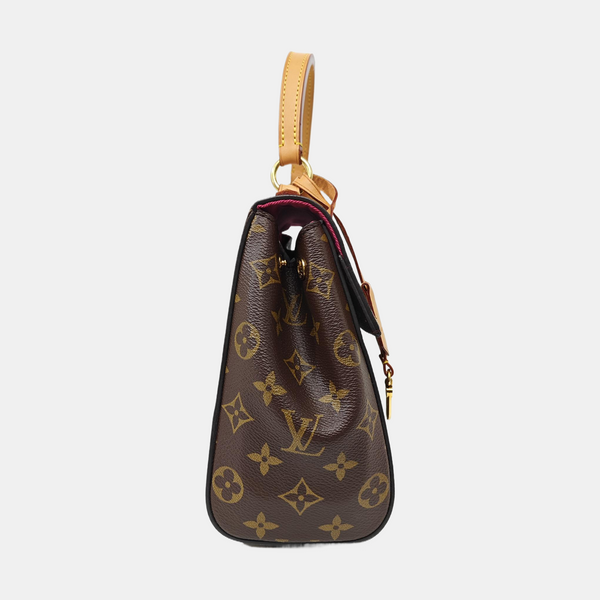 CLUNY PM Monogram Coated Canvas Brown