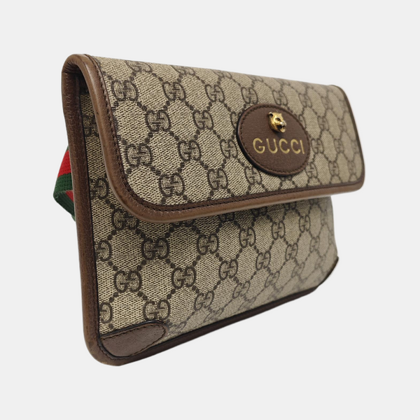 Neo Vintage Monogram Coated Canvas Beige