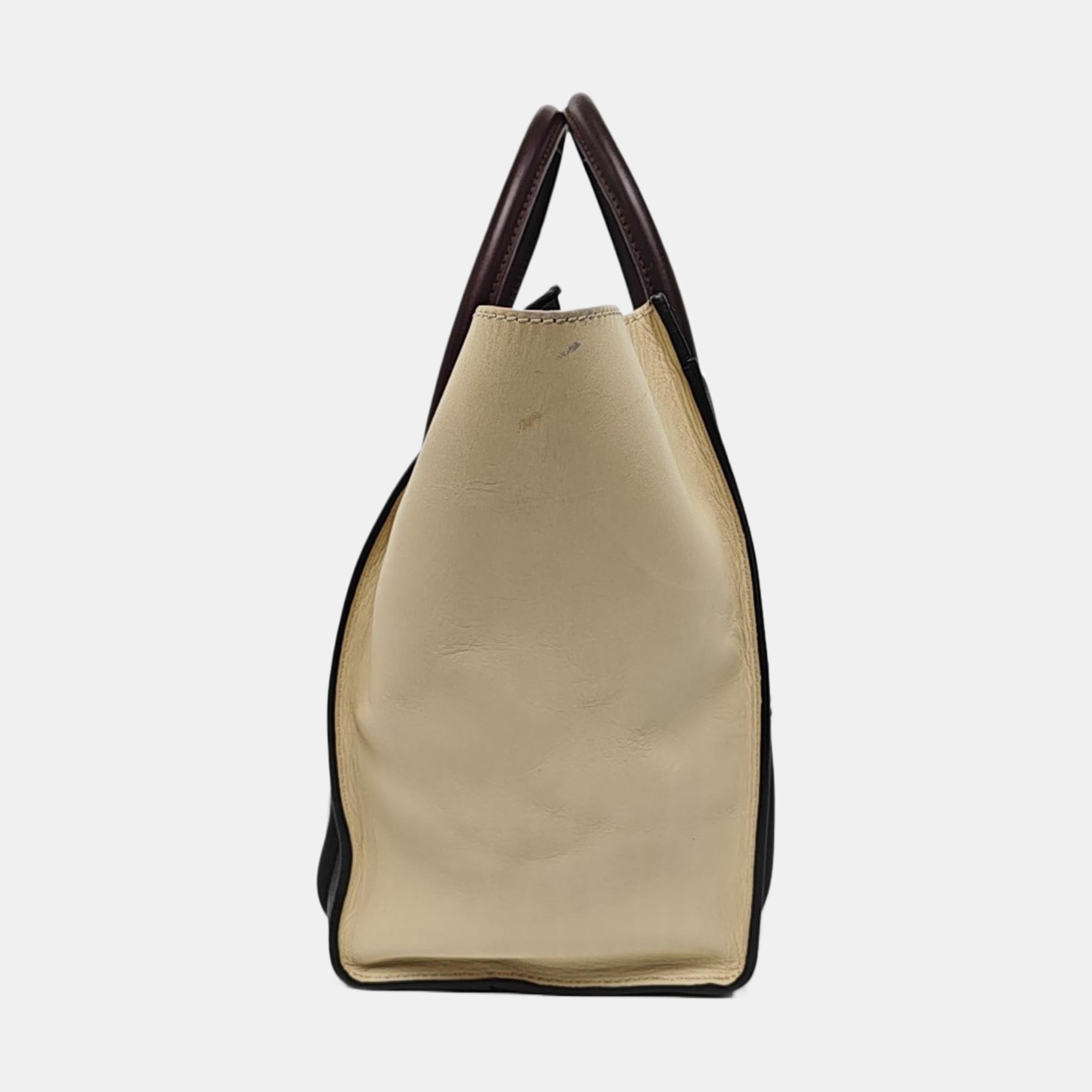 Authenticated pre-owned  LUGGAGE Mini Calfskin Multicolor - Tote Bag at Looply