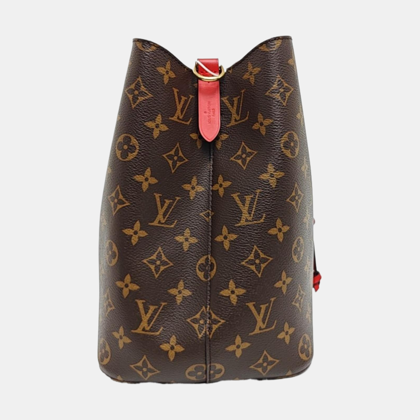 NÉONOÉ MM Monogram Coated Canvas Brown