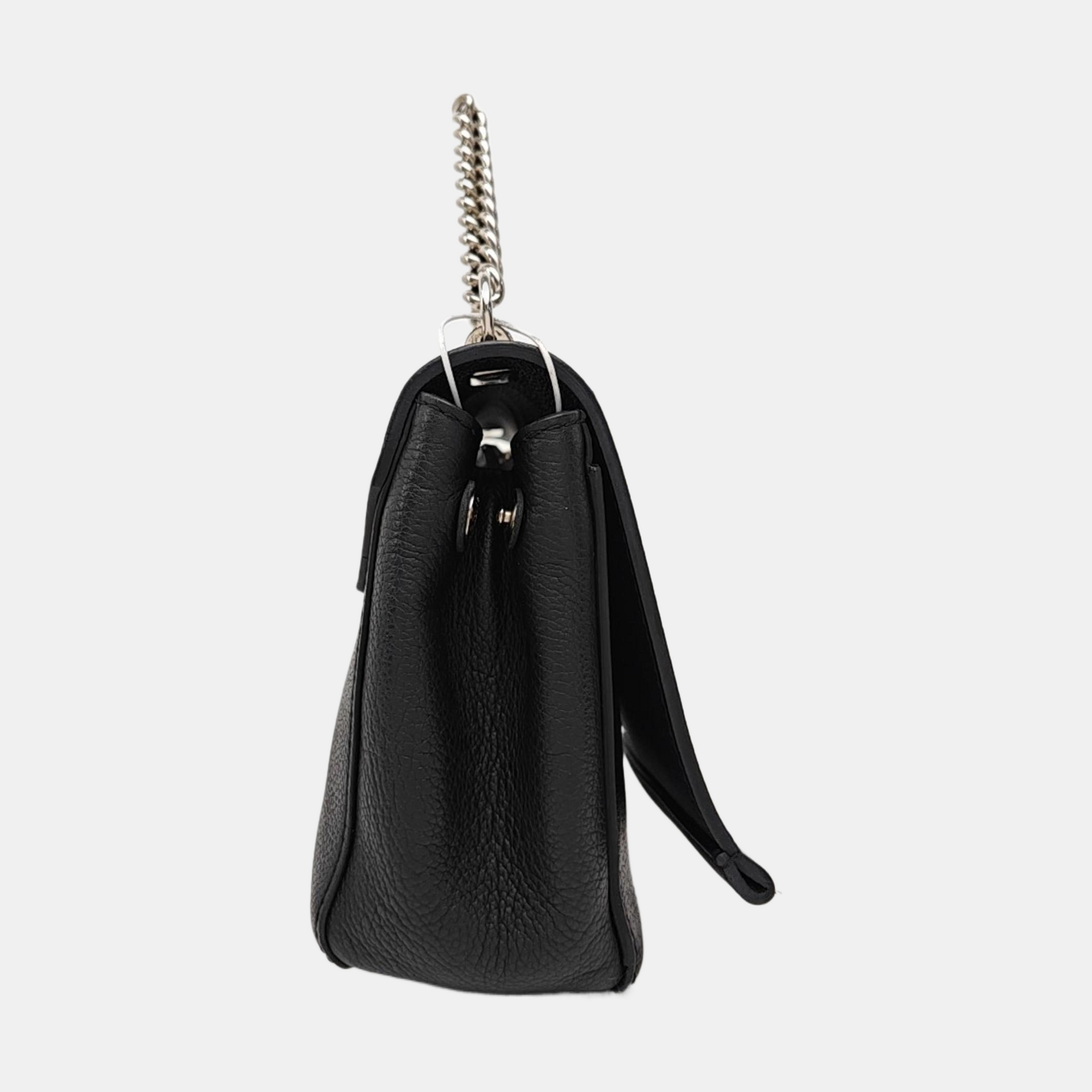 LOCKME BB Calfskin Black