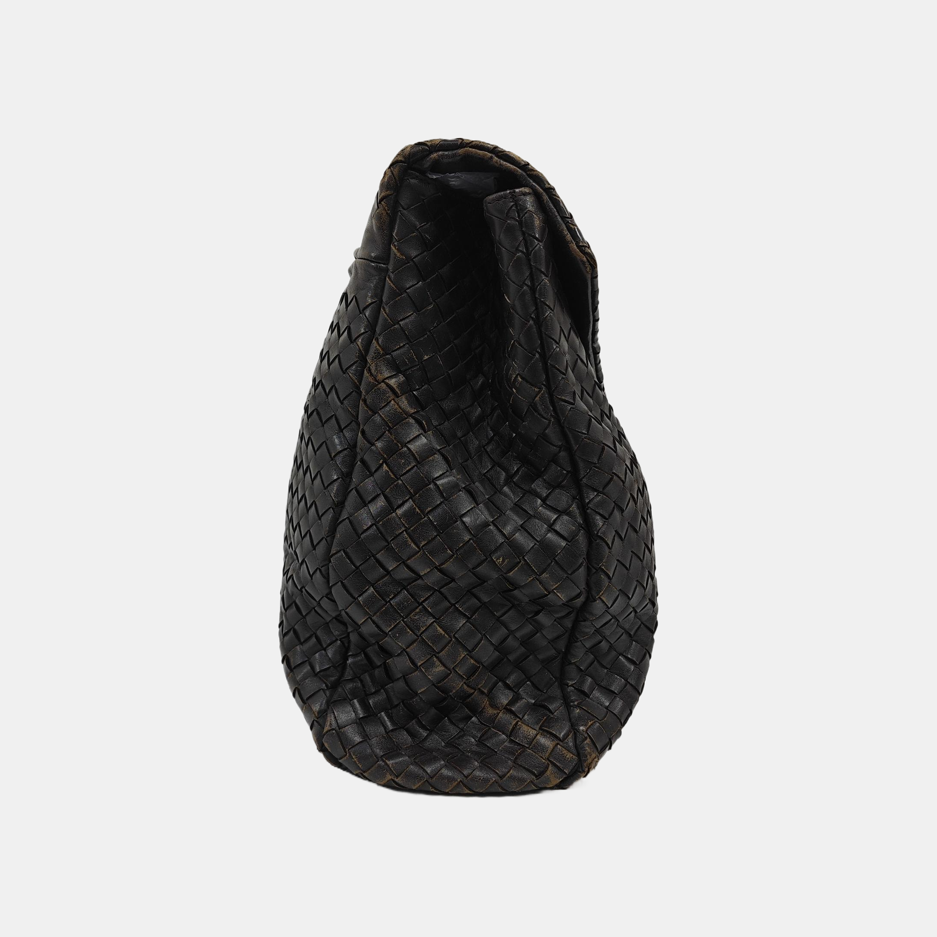 Calfskin Top Handle Bag Brown