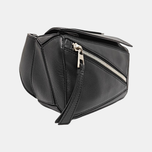 Puzzle Mini Calfskin Black