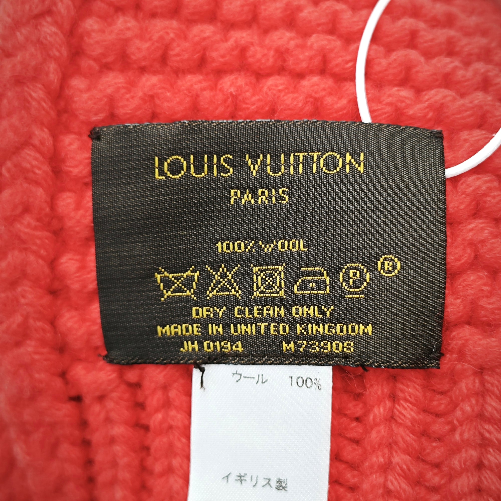 Wool Scarf Red
