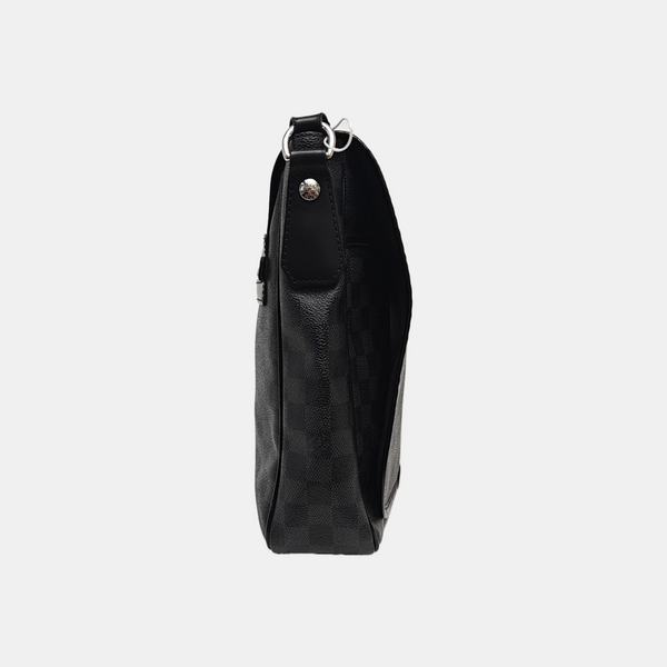 DANIEL Damier Graphite Coated Canvas Gray