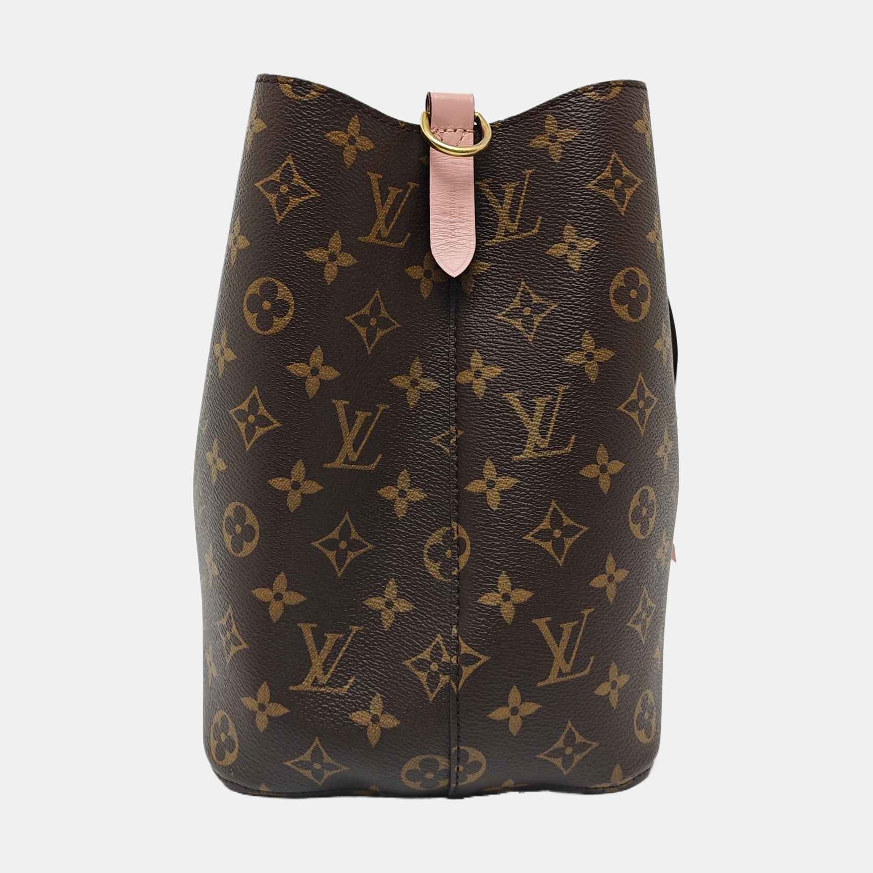 NÉONOÉ MM Monogram Coated Canvas Brown