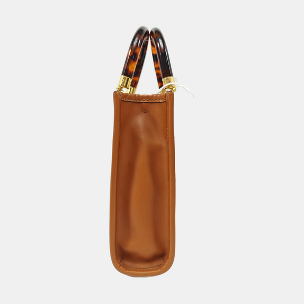Sunshine Mini Calfskin Brown